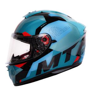 Integralna motoristička kaciga MT Blade 2 SV Fade E17 crno-crveno-plava prodaja rasprodaja