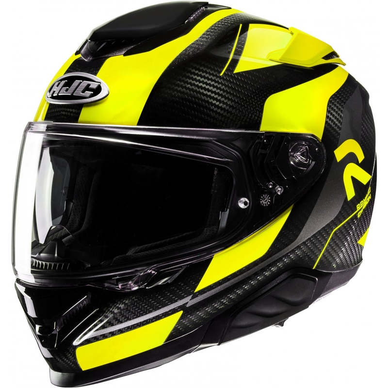 Integralna motociklistička kaciga HJC RPHA 71 Carbon Hamil MC3H crno-žuta