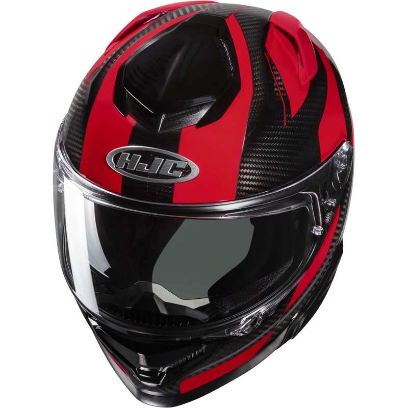 Integralna motociklistička kaciga HJC RPHA 71 Carbon Hamil MC1 crno-crvena