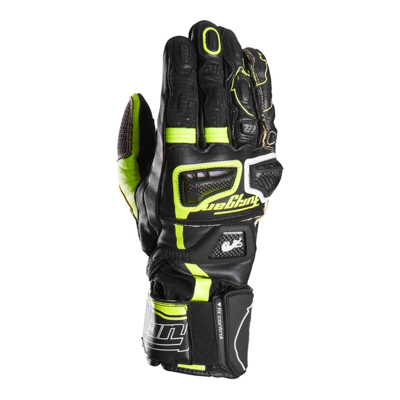 Furygan Styg 20 x Kevlar motociklističke rukavice crno-fluo žuto-bijele