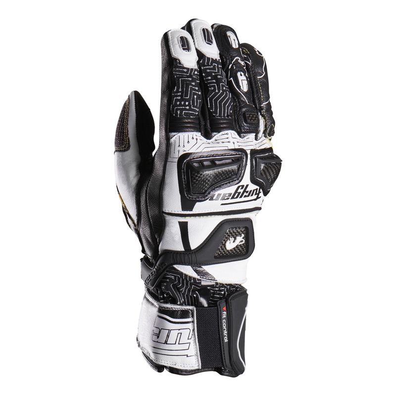 Furygan Styg 20 x Kevlar moto rukavice bijelo-crne