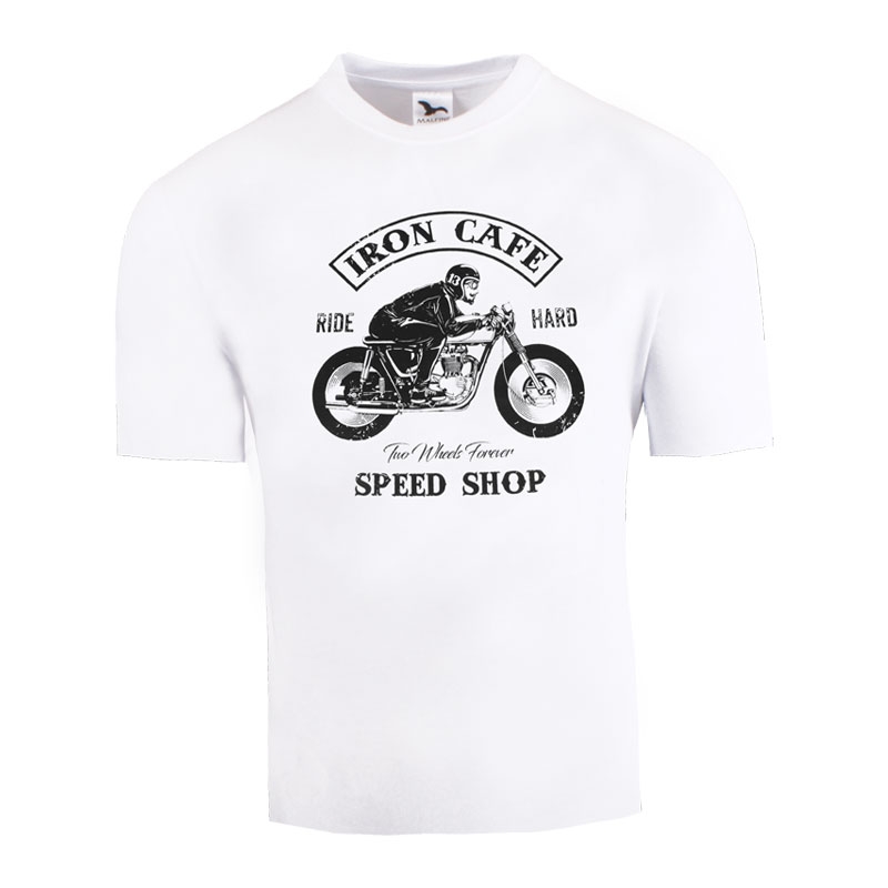 RSA Iron Cafe II majica kratkih rukava bijela