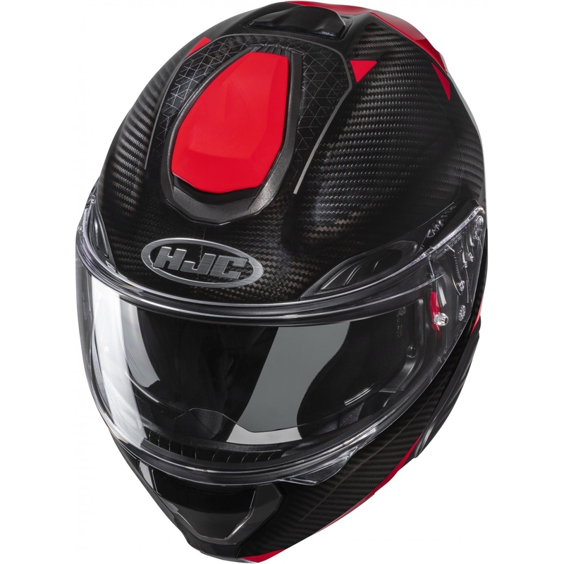 Motociklistička kaciga na preklop HJC RPHA 91 CARBON Noela MC1 crno-crvena rasprodaja