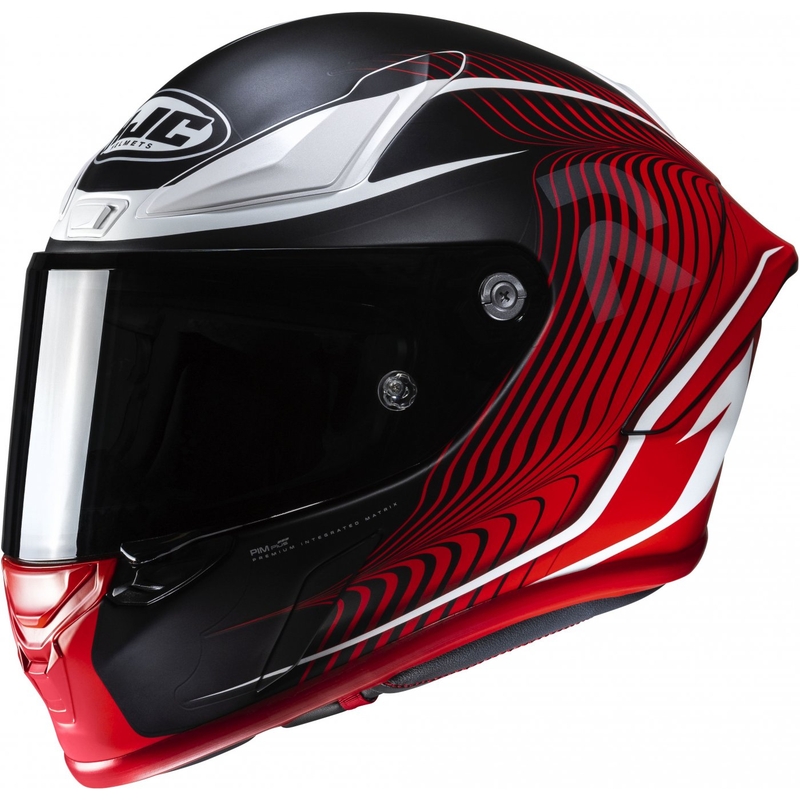 Integralna motociklistička kaciga HJC RPHA 1 Lovis MC1SF crveno-crno-bijela rasprodaja