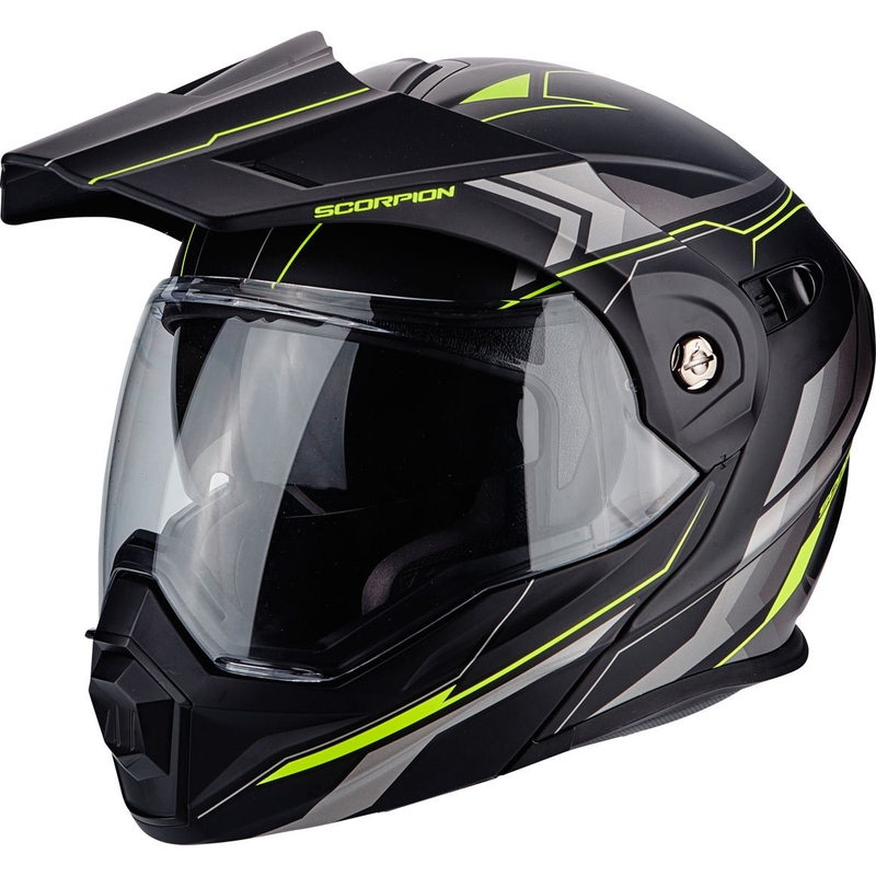 Scorpion ADX-1 Anima Flip Up Enduro kaciga Black Matte-Fluo Yellow rasprodaja