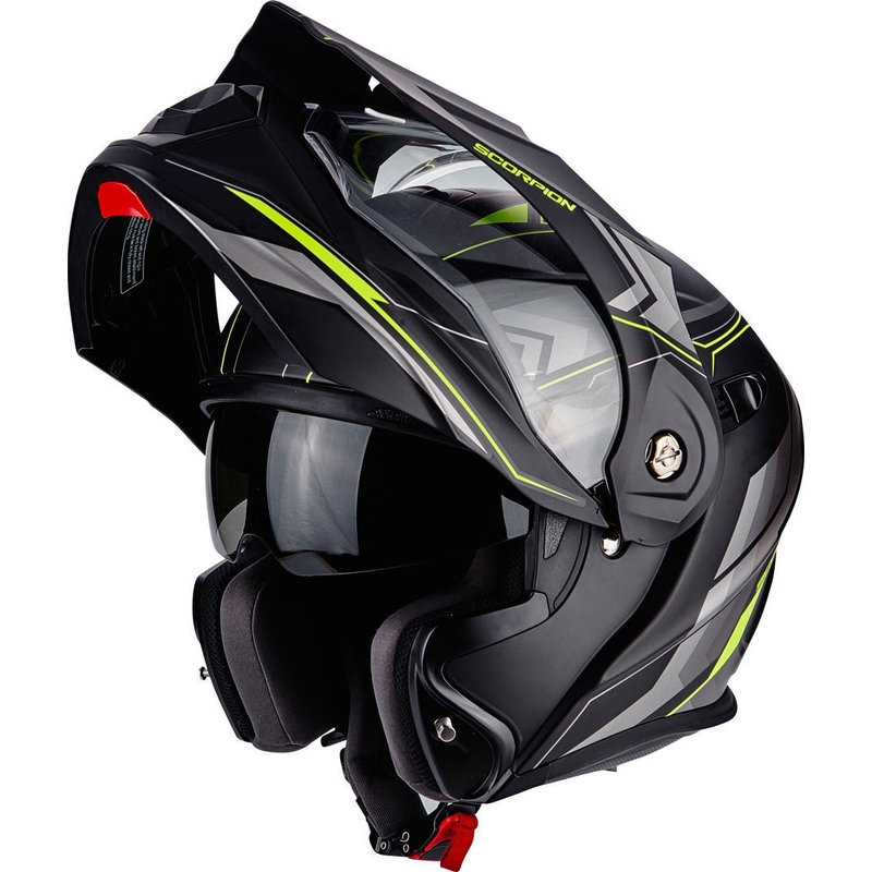 Scorpion ADX-1 Anima Flip Up Enduro kaciga Black Matte-Fluo Yellow rasprodaja