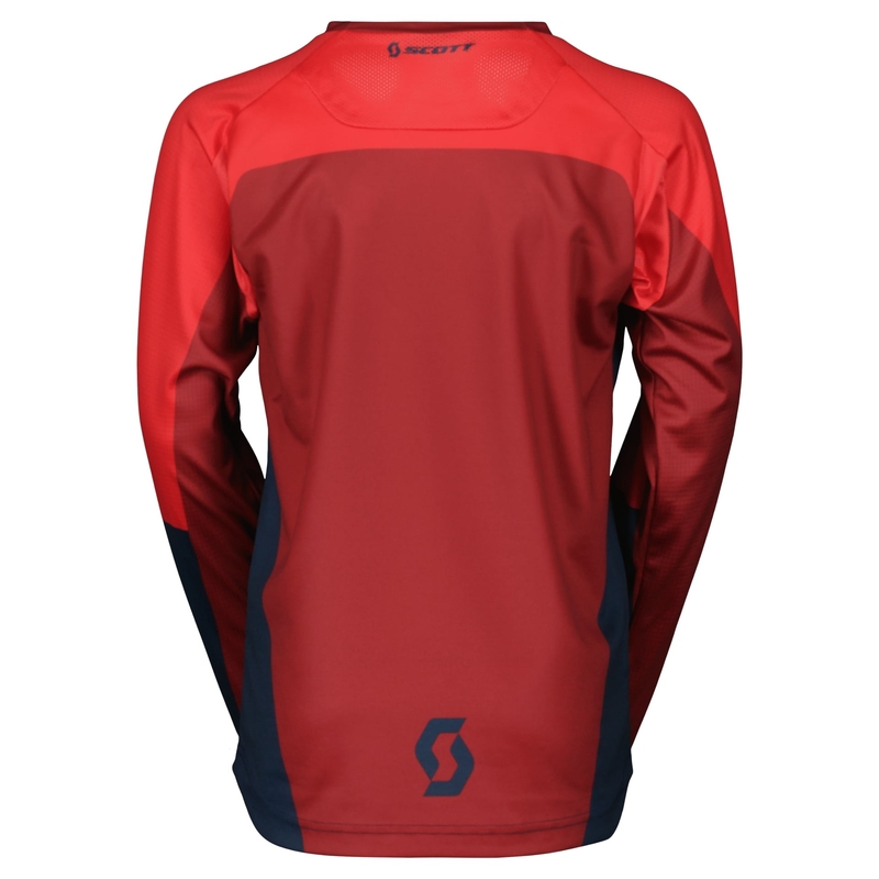 Scott EVO TRACK dječji motokros dres plavo-neonsko crveni