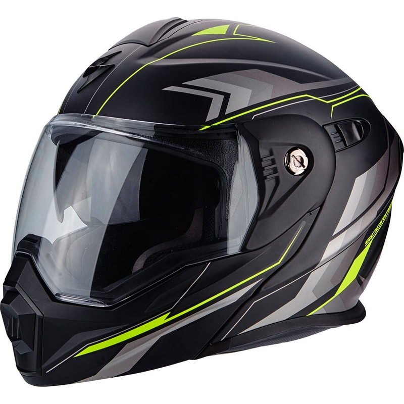 Scorpion ADX-1 Anima Flip Up Enduro kaciga Black Matte-Fluo Yellow rasprodaja