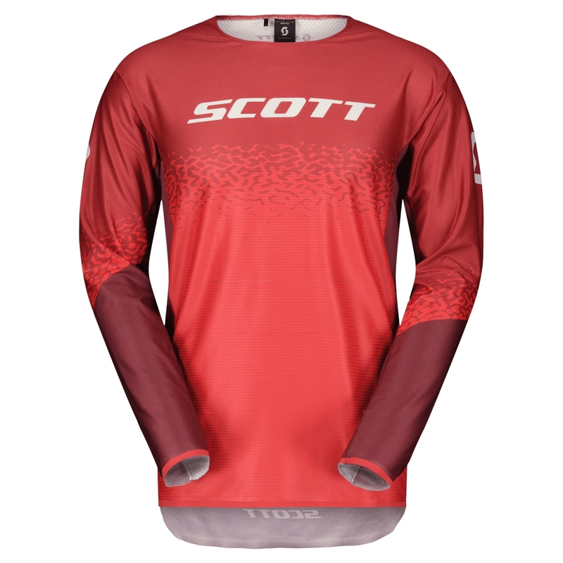 Scott PODIUM PRO motokros dres crveno-sivi
