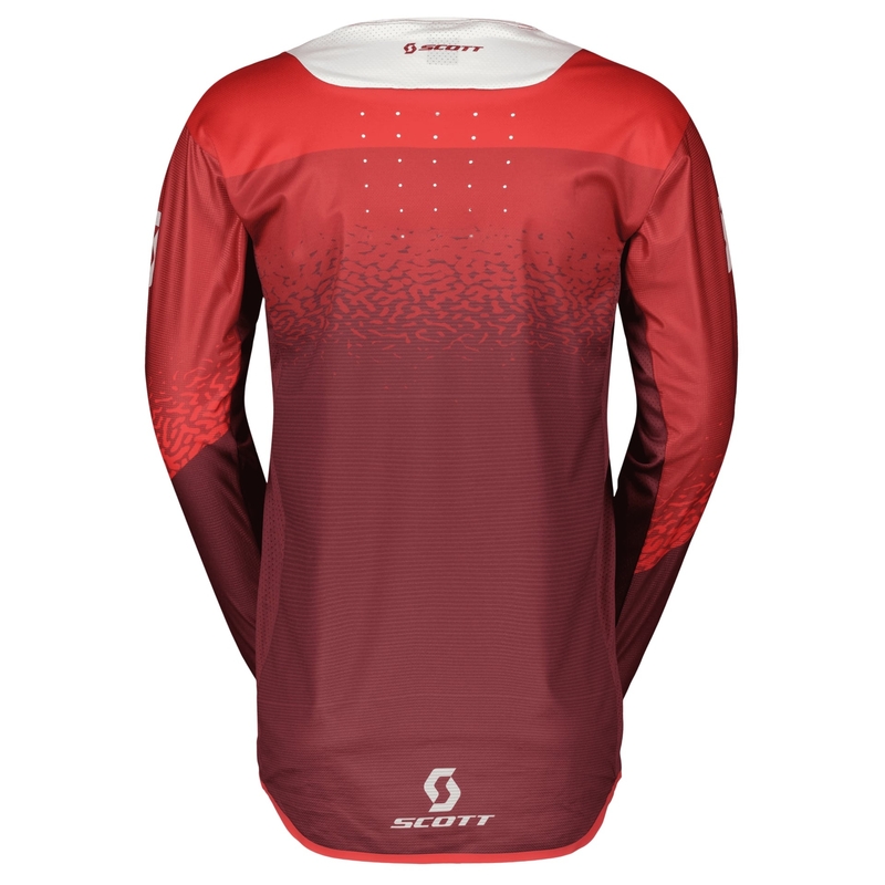 Scott PODIUM PRO motokros dres crveno-sivi
