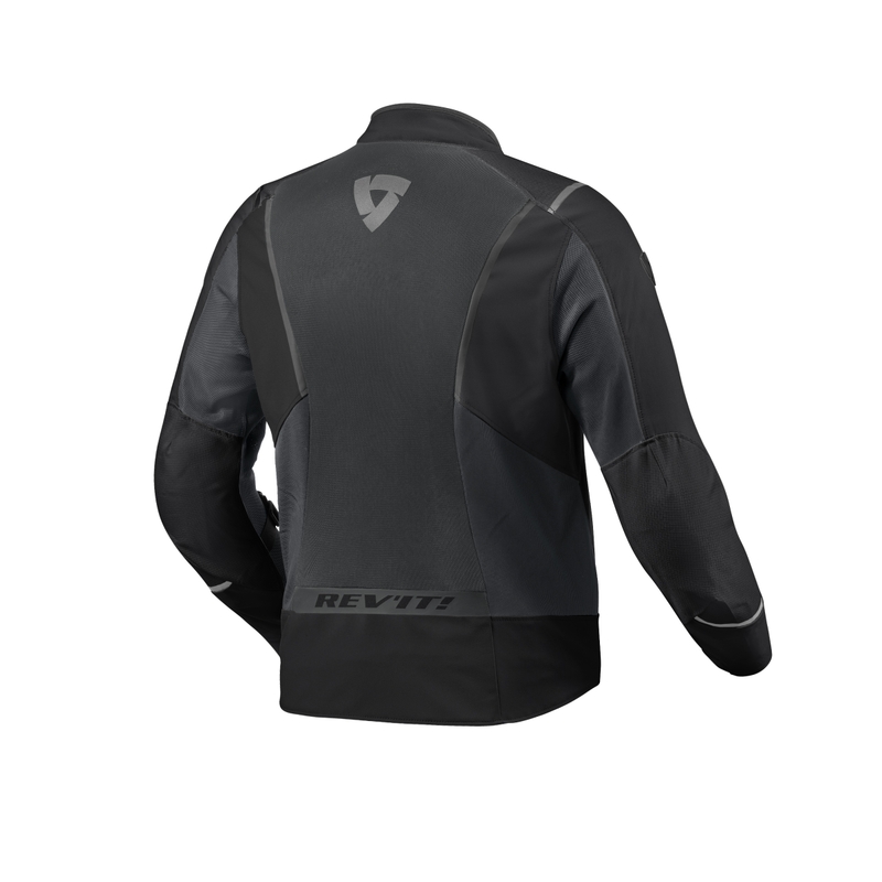 Revit Airwave 4 motociklistička jakna crno-antracit boje