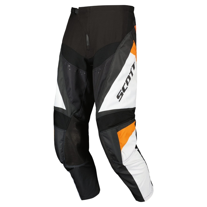 Scott EVO TRACK motokros hlače crno-narančaste
