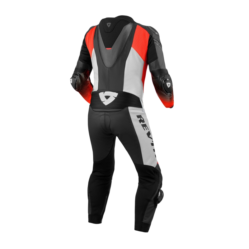 Revit Control kožno odijelo za motocikle crno-fluo crveno