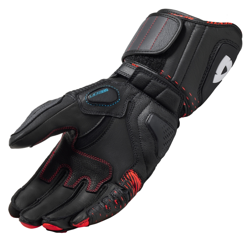 Revit Control motociklističke rukavice crno-fluo crvene