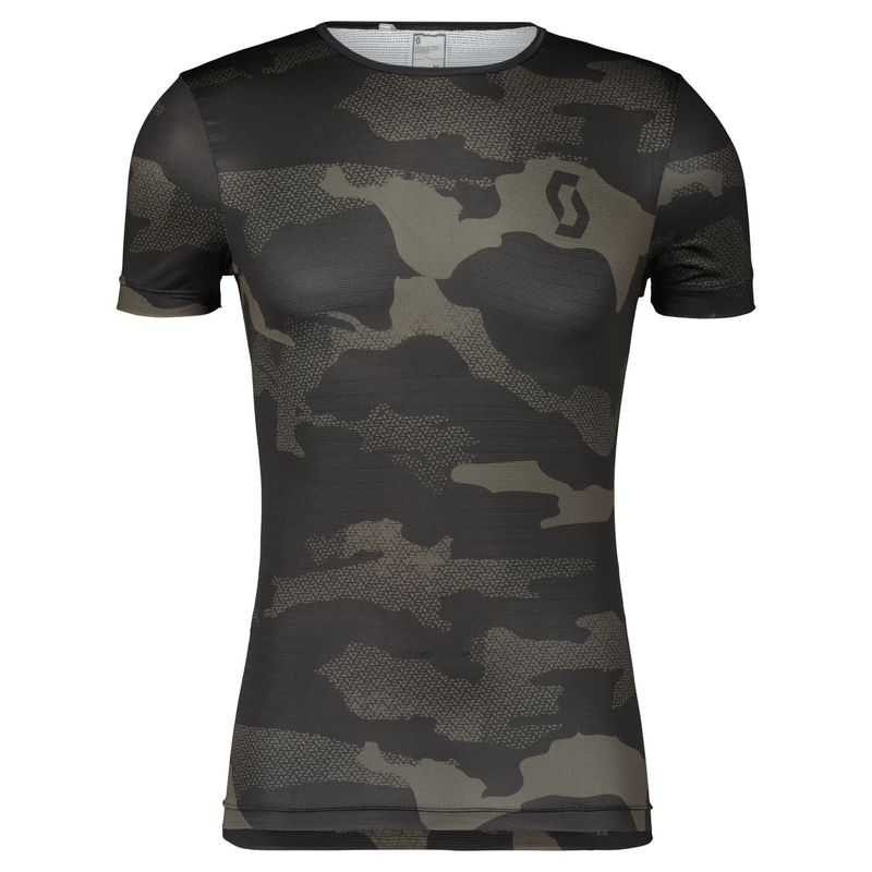 Termo majica Scott UNDERWEAR CARBON crno-siva