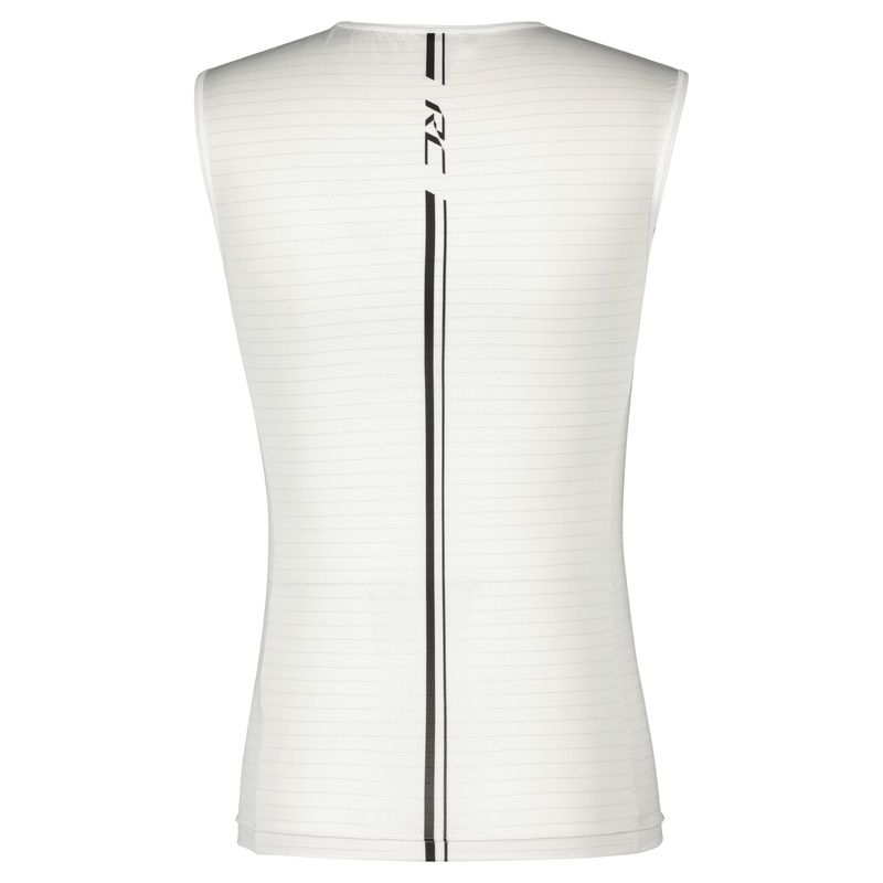 Termo majica bez rukava Scott UNDERWEAR CARBON bijelo-crna