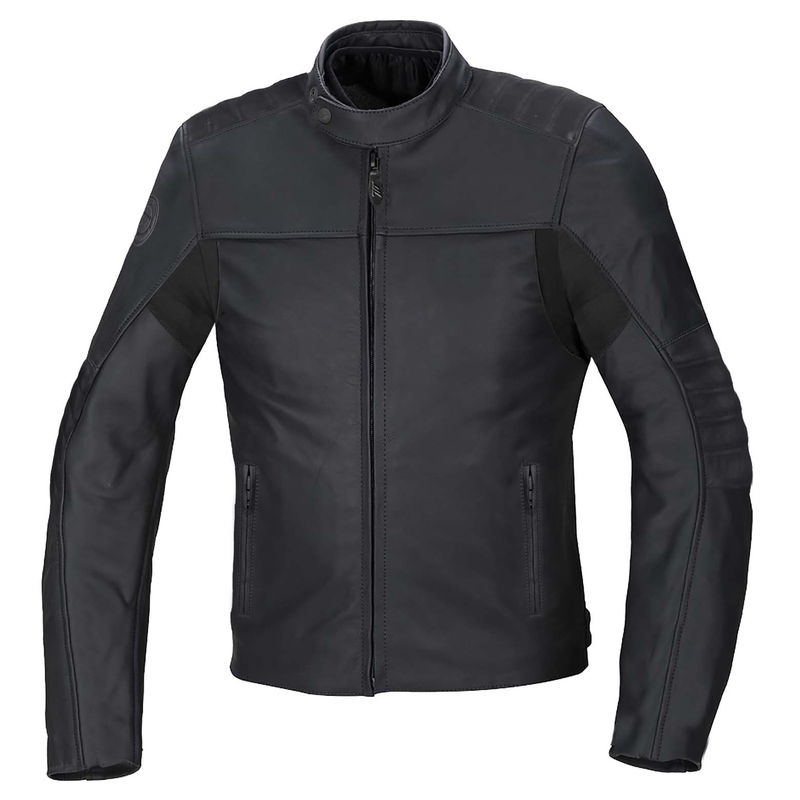 Kožna motociklistička jakna SEVENTY DEGREES SD-JL1 crna