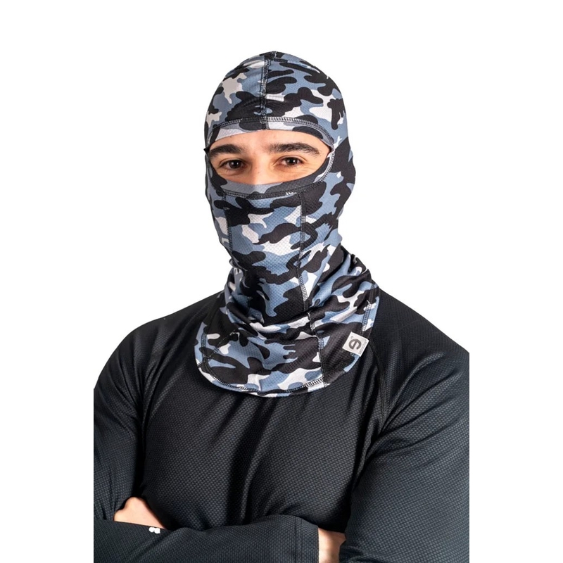 Motociklistička kaciga nanosilver® kamuflažno siva
