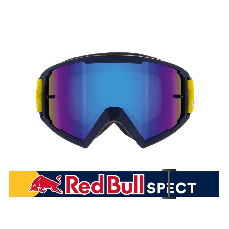 Red Bull Spect WHIP motocross naočale tamnoplave s plavim staklima