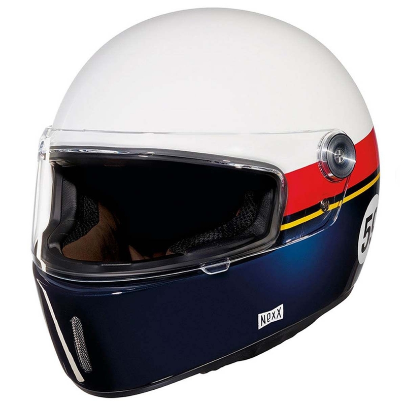 Integralna motoristička kaciga Nexx X.G100R bijelo-crveno-plava rasprodaja