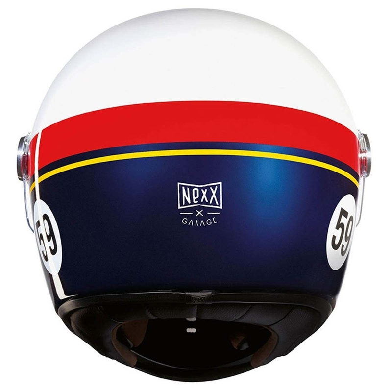 Integralna motoristička kaciga Nexx X.G100R bijelo-crveno-plava rasprodaja