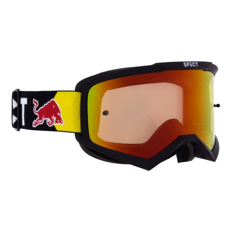 Red Bull Spect EVAN motokros naočale crne s crveno-žutim staklima