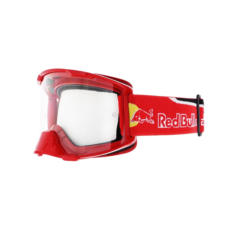 Red Bull Spect STRIVE S motokros naočale crvene boje s prozirnim staklima