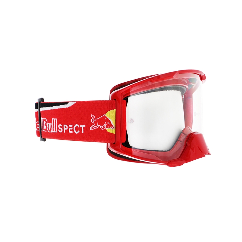 Red Bull Spect STRIVE S motokros naočale crvene boje s prozirnim staklima