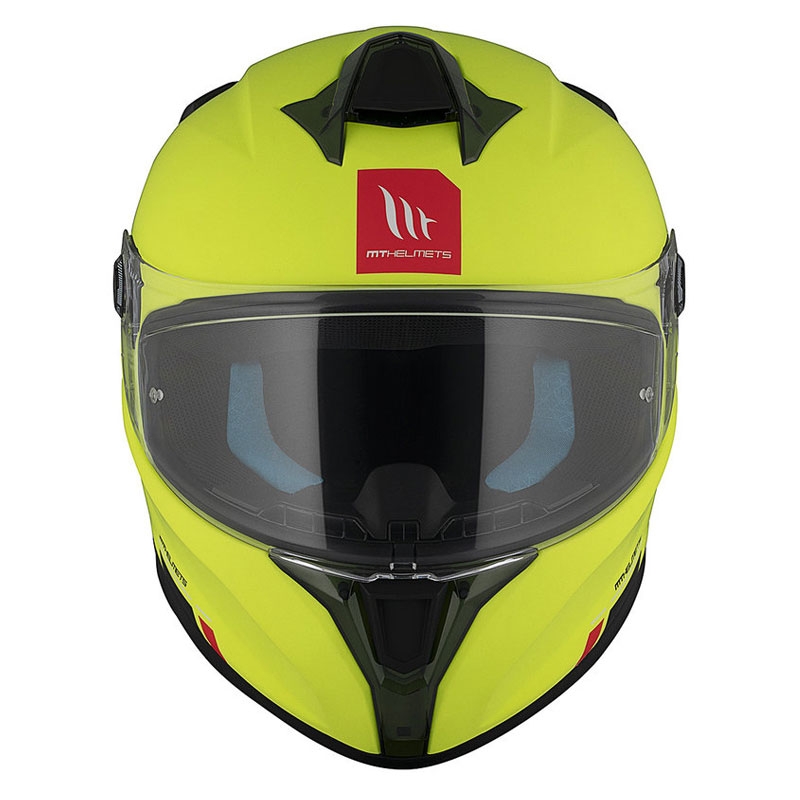 Integralna motociklistička kaciga MT TARGO S SOLID A3 mat žuta