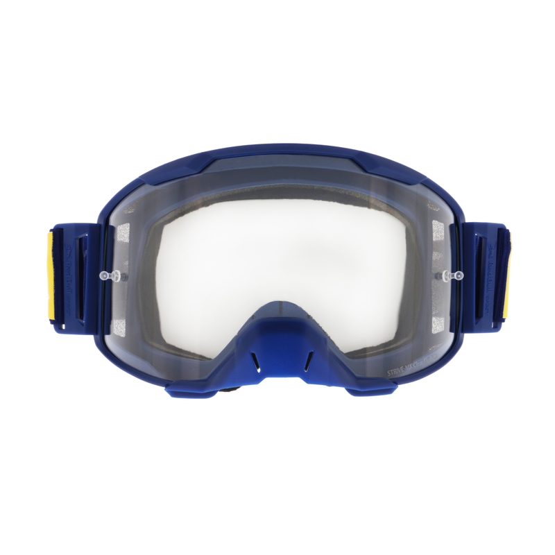 Red Bull Spect STRIVE S motokros naočale tamnoplave boje s prozirnim staklima