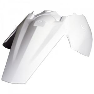 Rear Fender + Side Panels POLISPORT bílá
