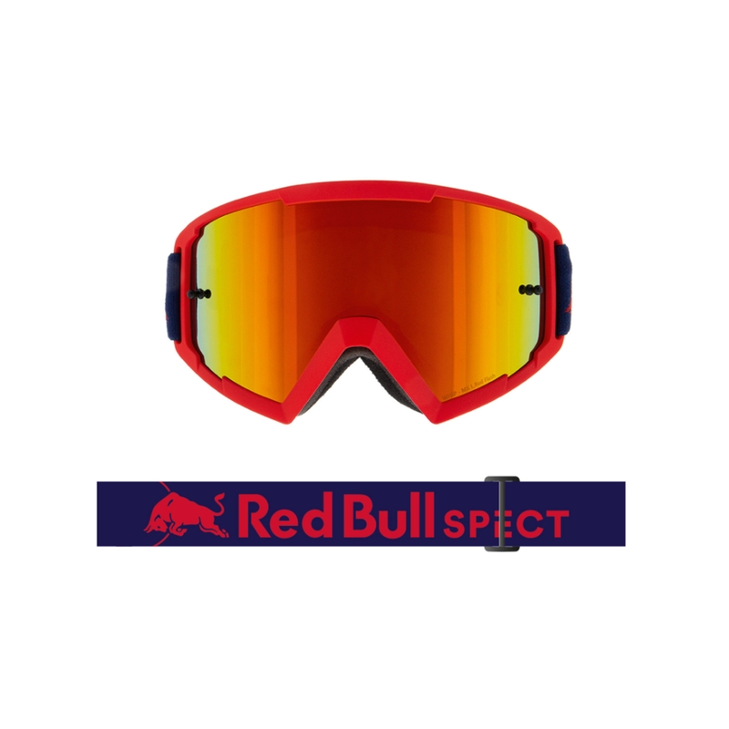 Red Bull Spect WHIP motocross naočale crvene s narančastim staklima