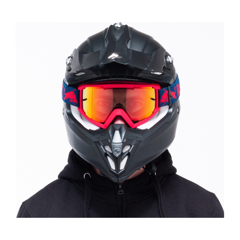 Red Bull Spect WHIP motocross naočale crvene s narančastim staklima