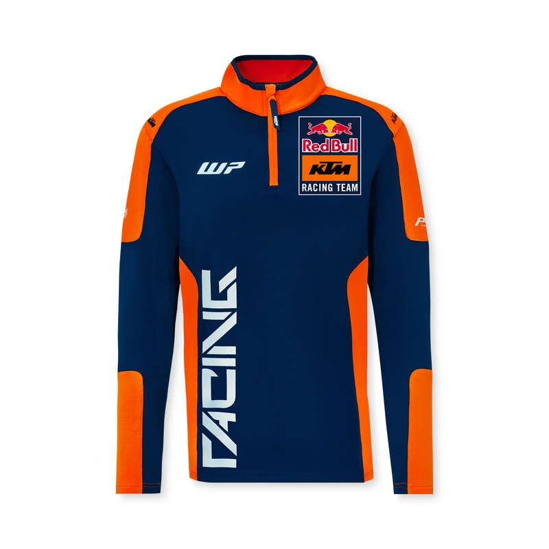 KTM Replika Team džempera s polu-zatvaračem, plavo-narančasti rasprodaja