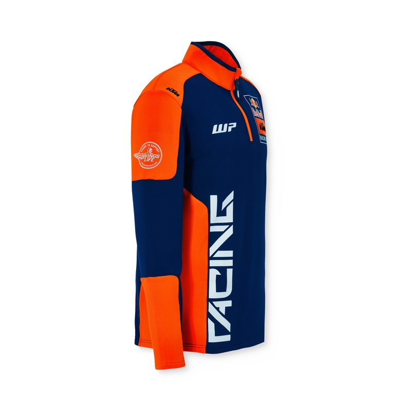 KTM Replika Team džempera s polu-zatvaračem, plavo-narančasti rasprodaja