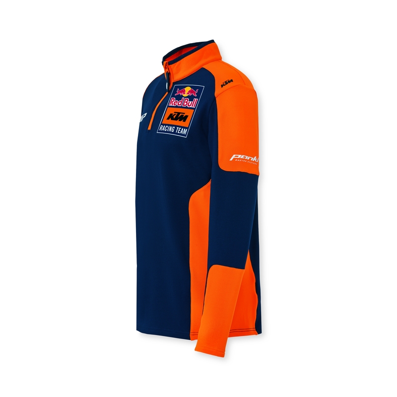 KTM Replika Team džempera s polu-zatvaračem, plavo-narančasti rasprodaja