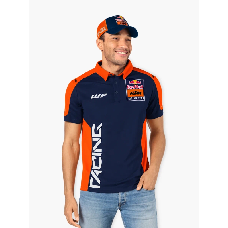 Polo majica KTM Replica Team plavo-narančasta rasprodaja