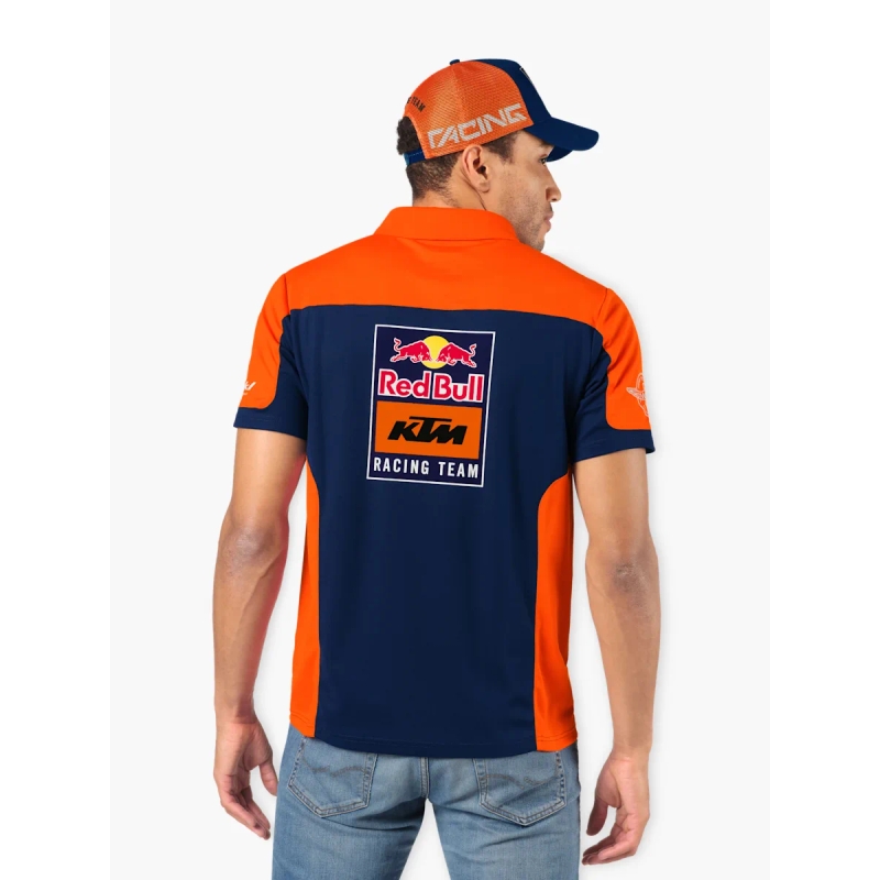 Polo majica KTM Replica Team plavo-narančasta rasprodaja