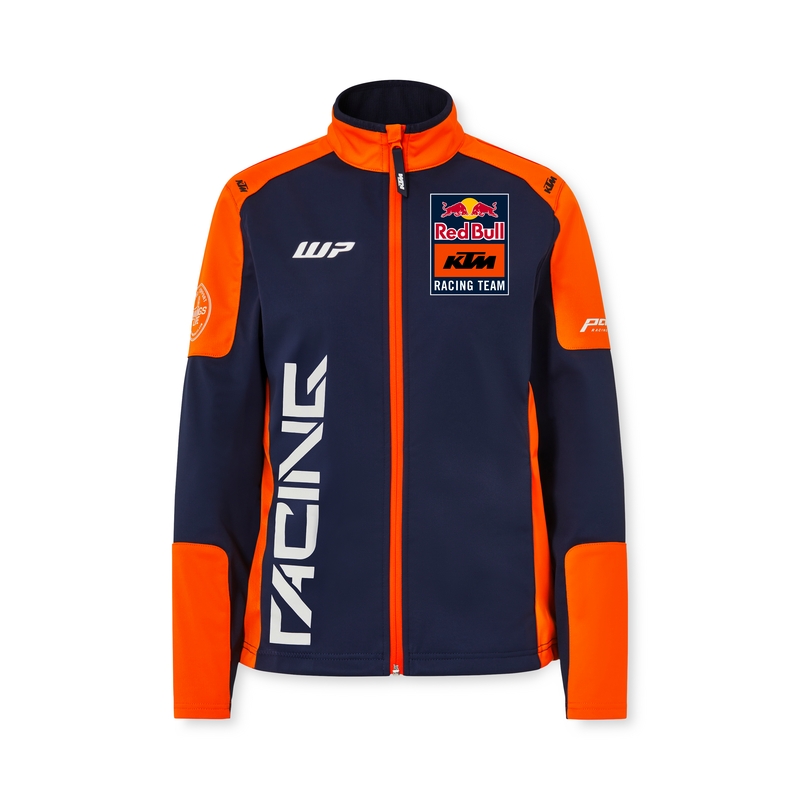 KTM Replica Team softshell ženska jakna plavo-narančasta