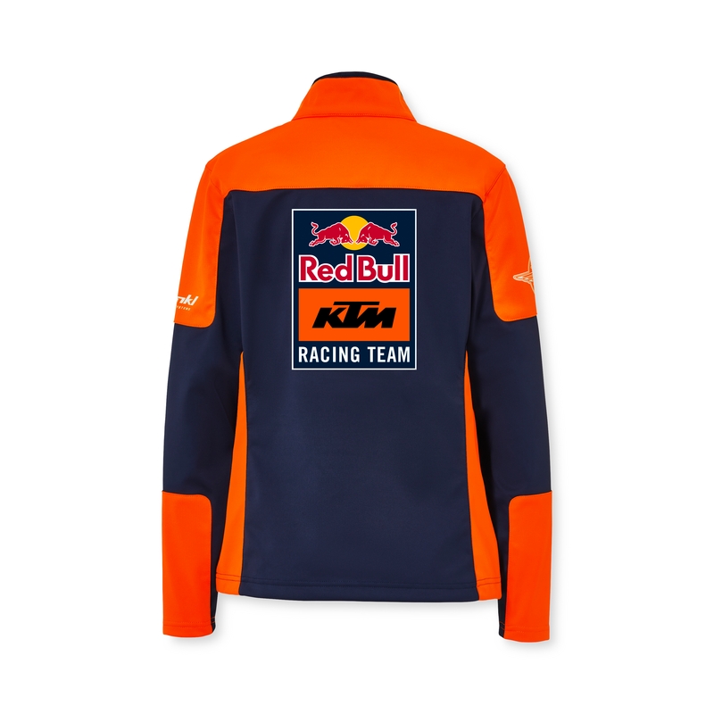 KTM Replica Team softshell ženska jakna plavo-narančasta