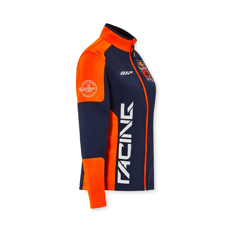KTM Replica Team softshell ženska jakna plavo-narančasta