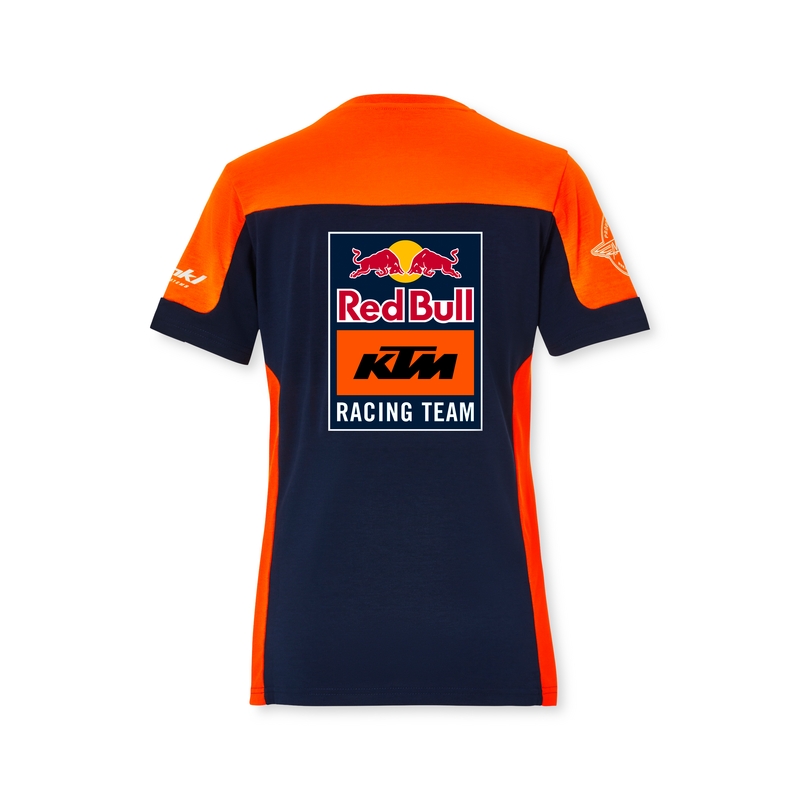 KTM Replica Team ženska majica kratkih rukava plavo-narančasta