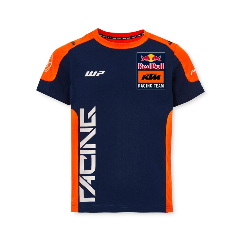 KTM Replika Team Dječja majica kratkih rukava plavo-narančasta