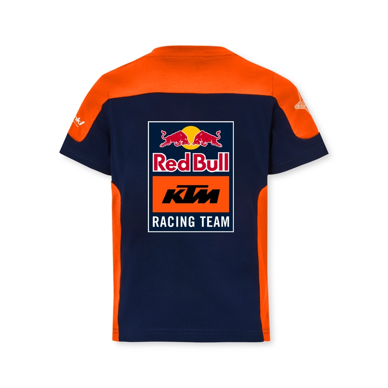 KTM Replika Team Dječja majica kratkih rukava plavo-narančasta