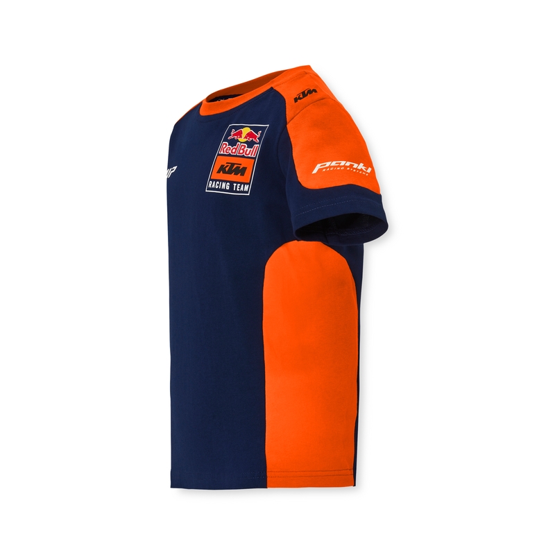 KTM Replika Team Dječja majica kratkih rukava plavo-narančasta