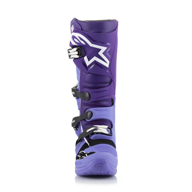 Boty na motorku Alpinestars Tech 7 2024 fialovo-bílo-černé