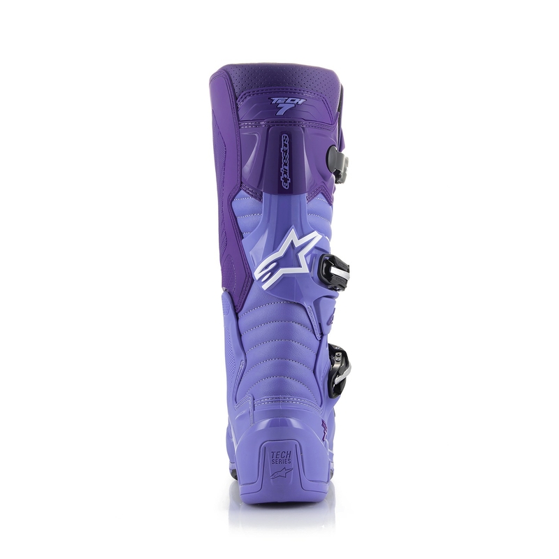 Boty na motorku Alpinestars Tech 7 2024 fialovo-bílo-černé