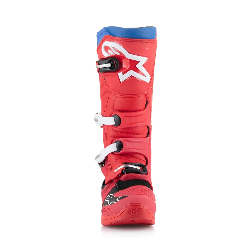 Alpinestars Tech 5 motociklističke čizme crveno-plavo-bijelo-crne