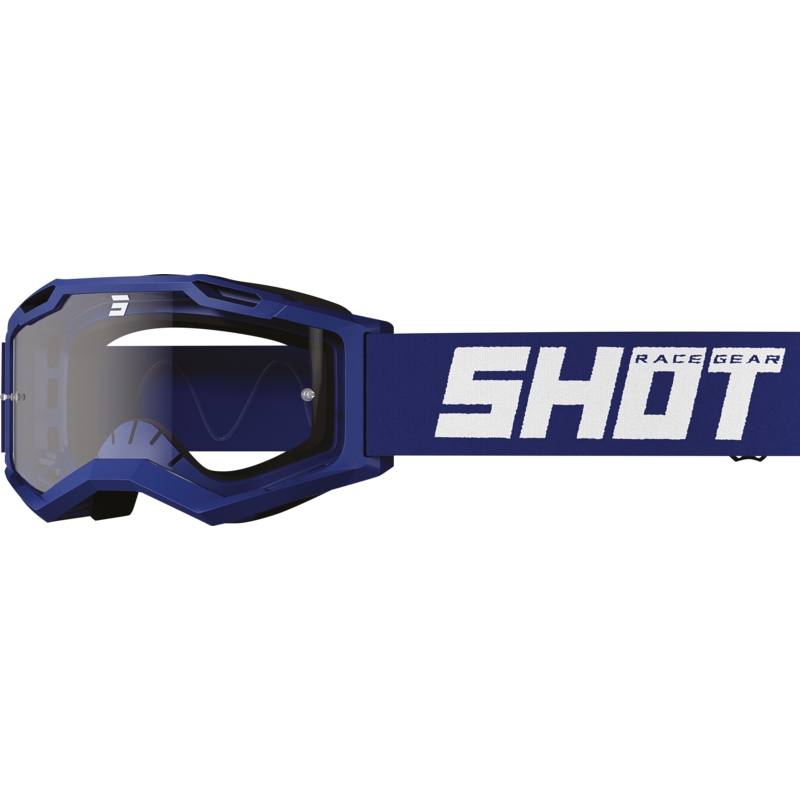 Dječje motokros naočale Shot Rocket Kid 2.0 plave (prozirni pleksiglas)