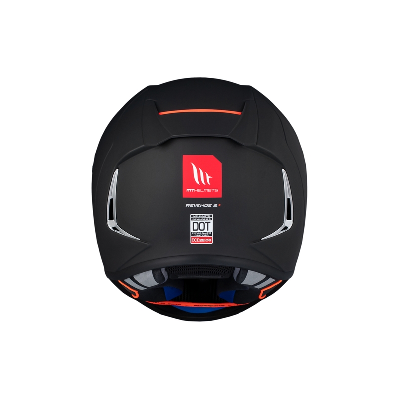 Integralna motociklistička kaciga MT REVENGE 2 S SOLID A1 mat crna